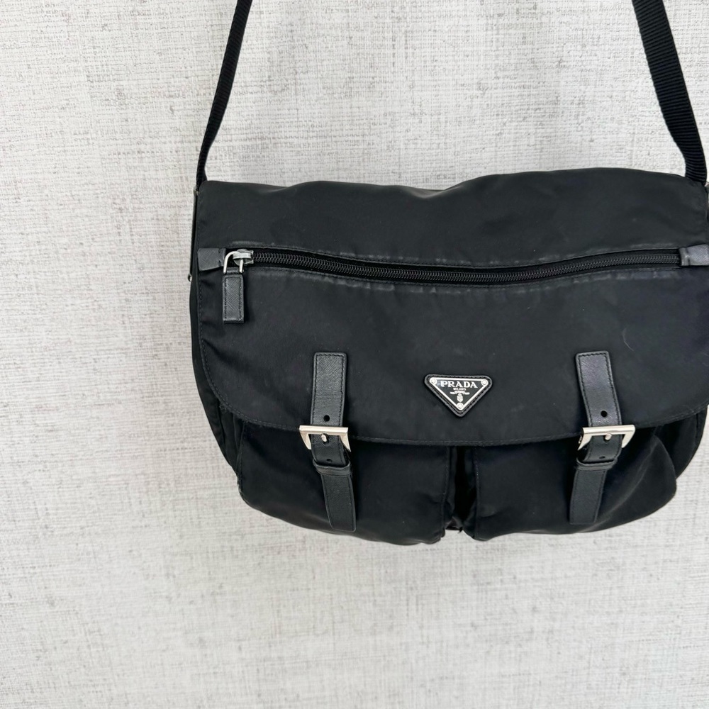 Prada Double Messenger Bag - Picture 3 of 9